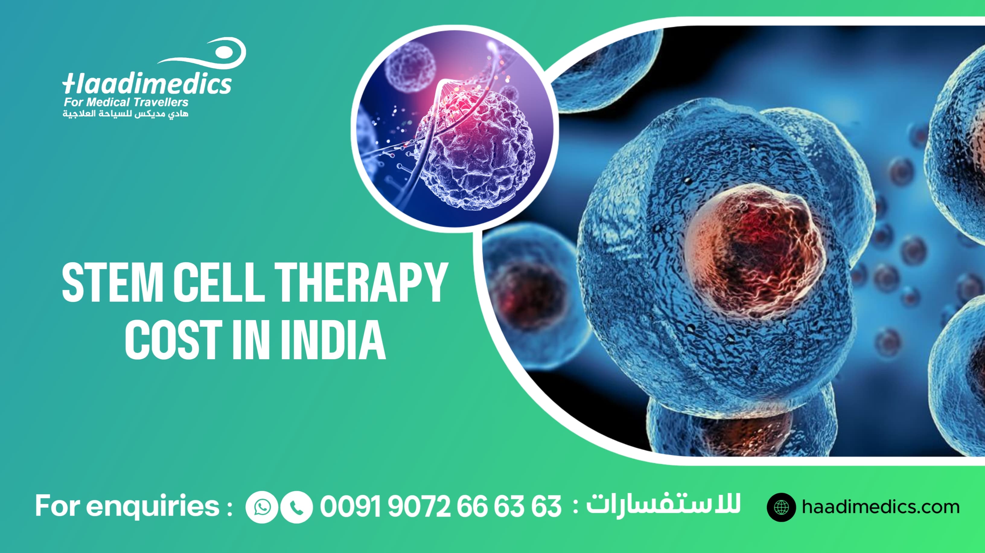 Stem Cell Therapy Cost in India