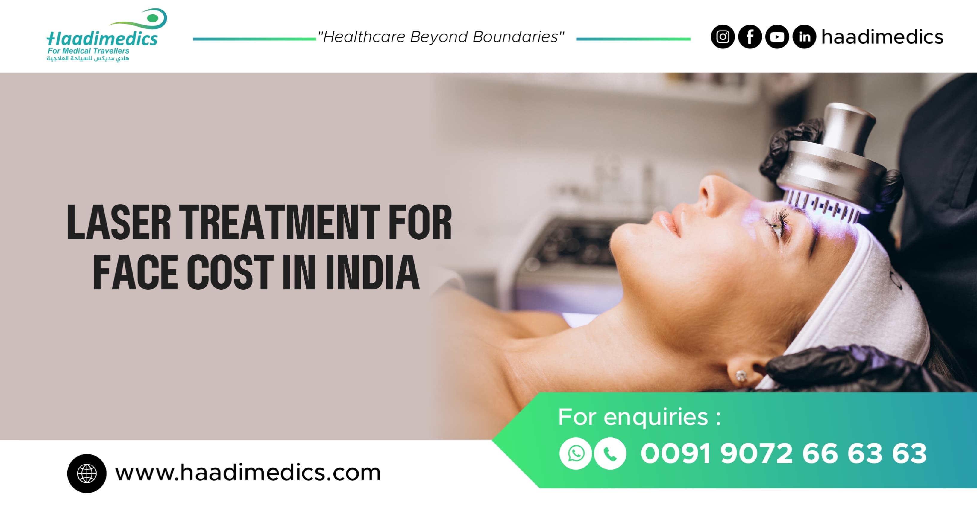 Laser Treatment for Face Cost in India